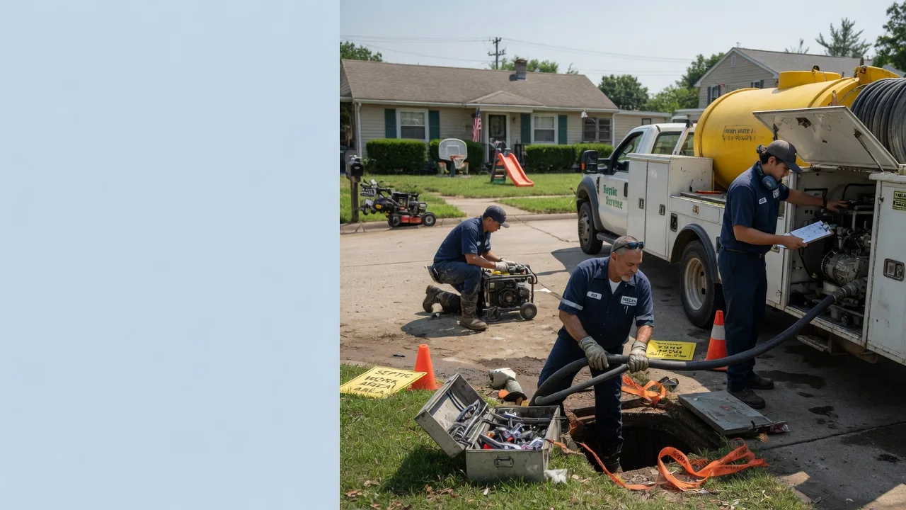 Septic Tank Pumping in Upper Fairmount, MD near me